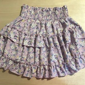 Altar’d State Floral Mini Skirt